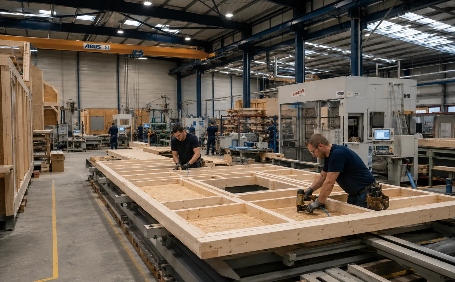 Buüld Conseil, fabrication en atelier
