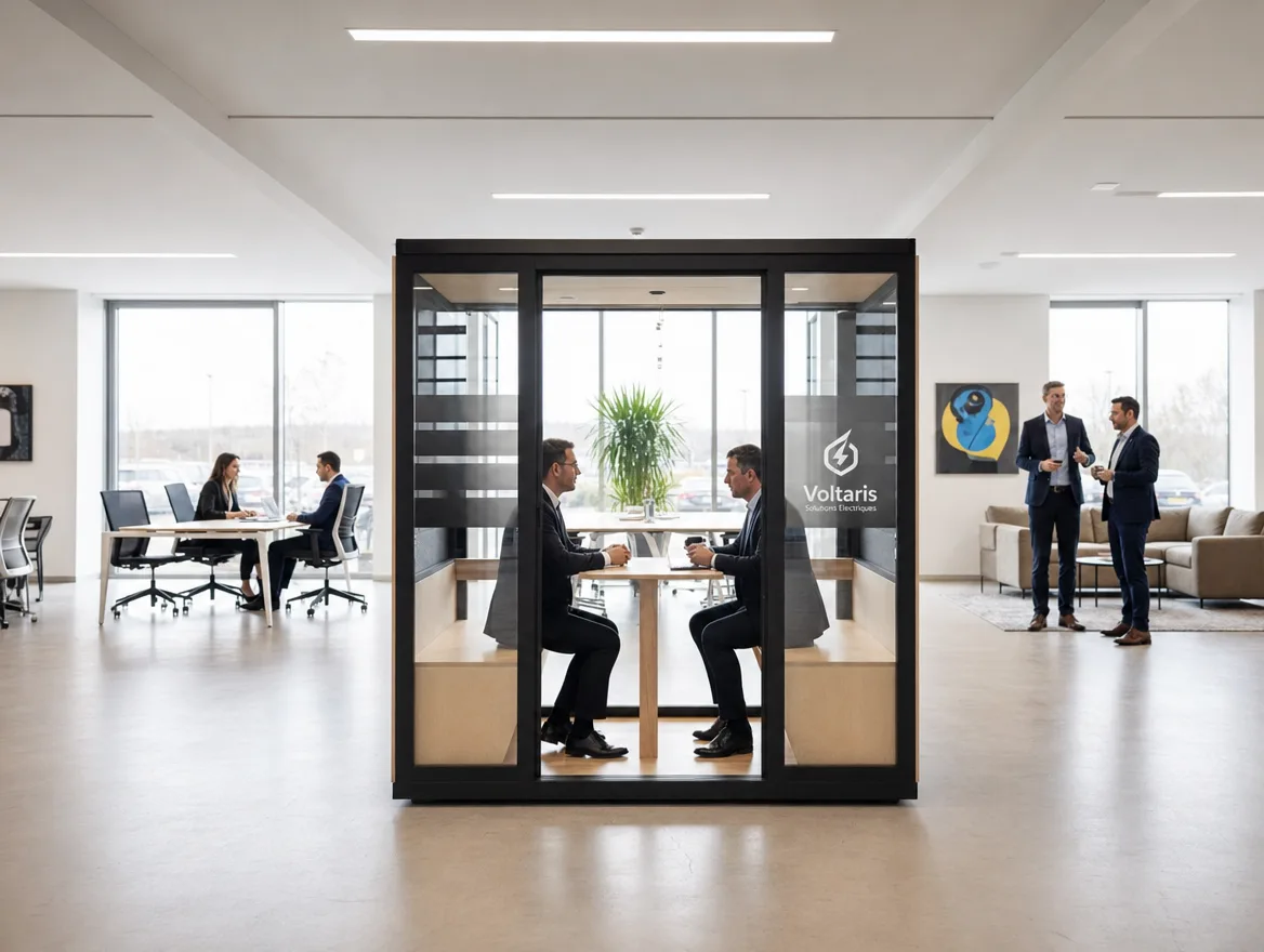 BuüL, salle de réunion modulaire en open space
